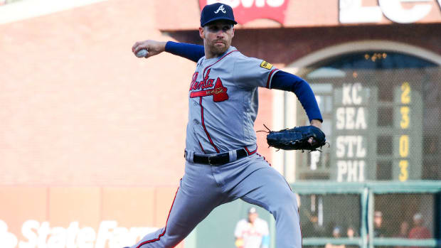 Former Atlanta Braves pitcher Collin McHugh